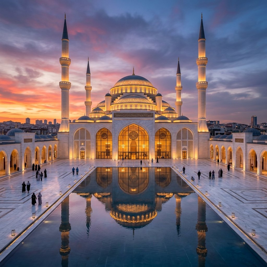 Sacred Mosque Construction